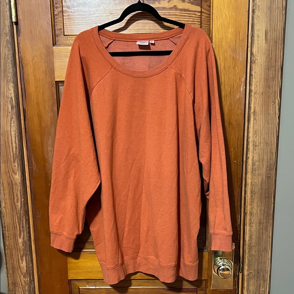 4X Torrid Orange Sweatshirt